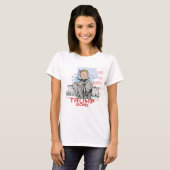 T-shirt Visite d'éléphant de GOP d'atout (Devant entier)
