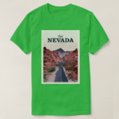 T-shirt Visite du Nevada (Design devant)