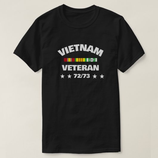 T-SHIRT VISITE DU VIETNAM EN SERVICE 72-73 (Design devant)