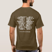 T-shirt Visite T de boudine (Dos)