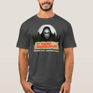 T-shirt Visiter Camp Camping Moon Design v1