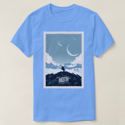 T-shirt Visiter Hoth (Design devant)