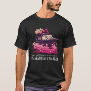 T-shirt Visiter Incontournable Paradis Océan Bermudes Tria