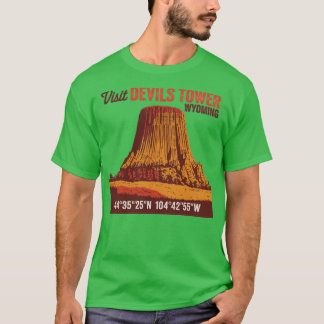 T-shirt Visiter la tour Devils Funny