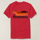 T-shirt Visiter Leavenworth Prison Retro Souvenir touristi (Design devant)