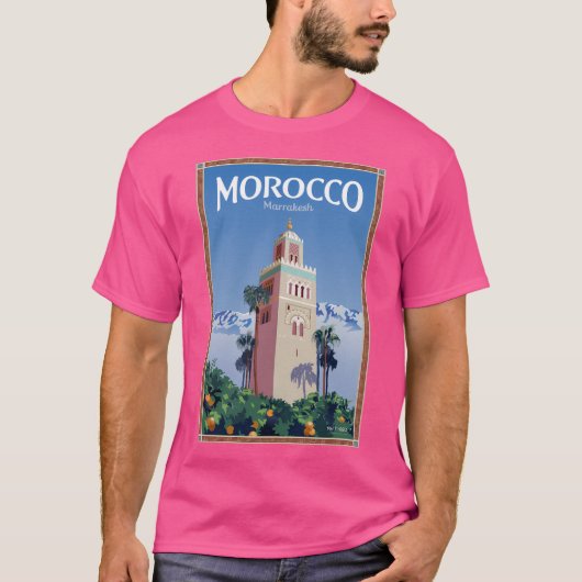 T-shirt Visiter Marrakech (Devant)