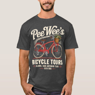 T-shirt Visites à vélo de Pee Wee