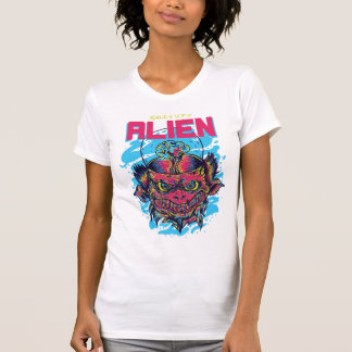 T-shirt Visiteur cosmique : Le design Alien