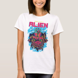 T-shirt Visiteur cosmique : Le design Alien