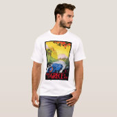 T-shirt Visitez La Grece en Auto (Devant entier)