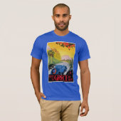 T-shirt Visitez La Grece en Auto (Devant entier)