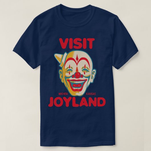 T-shirt Visitez le Joyland Retro Defunct Amusement Park Wi (Design devant)