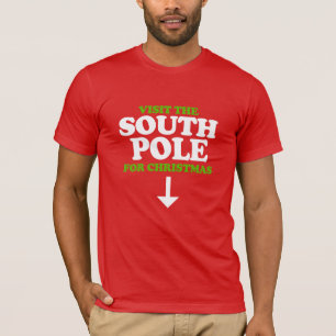 T-shirt Visitez le pôle Sud