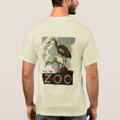 T-shirt Visitez le zoo - l'affiche de WPA - (Dos)