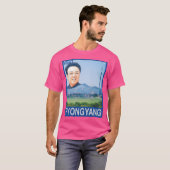 T-shirt Visitez Pyongyang (Devant entier)