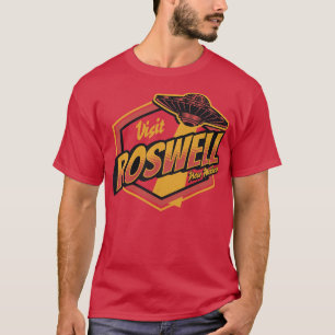 T-shirt Visitez Roswell Nouveau Mexique Souvenir Vintage