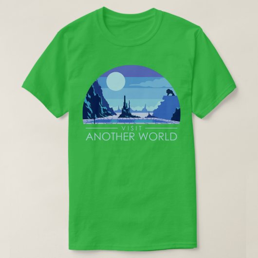 T-shirt Visitez un autre jeu vidéo World Retro (Design devant)