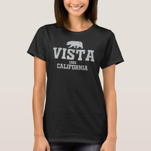 T-shirt Vista Californie (Devant)