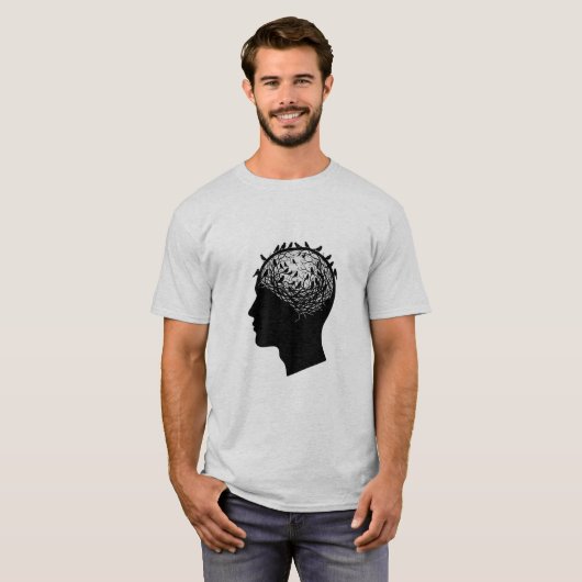 T-shirt Visual Metaphor Inner Chaos (Devant entier)