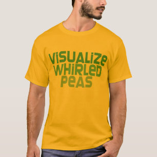 T-shirt Visualisez les pois tourbillonnés