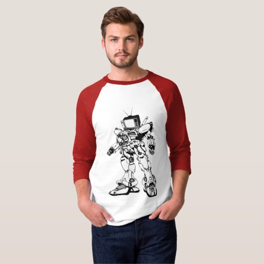 T-shirt visualrobot (Devant entier)