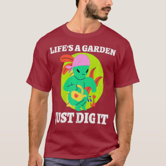 T-shirt Vit Un Jardin Il Creuse Jardinage Jardinage Jardin