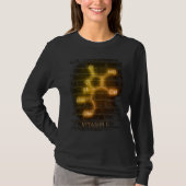 T-shirt vitamin c molecule composition chemical structure (Devant)