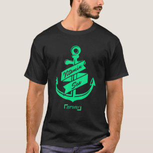 T-shirt Vitamine Ancre De Mer Pour Les Voiliers Et Mer