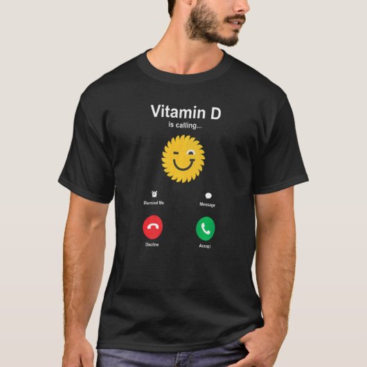 T-shirt Vitamine D Appelle (Devant)