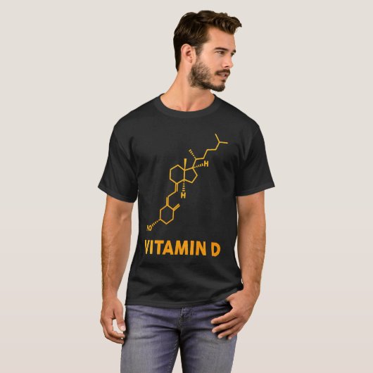 T-shirt Vitamine D Calcium (Devant entier)