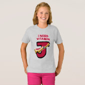 T-shirt Vitamine J (Devant entier)