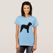 T-shirt Vitesse de Bedlington Terrier (Devant entier)