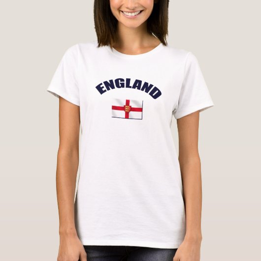 T-shirt Vitesse de drapeau de St Georges de logo de (Devant)