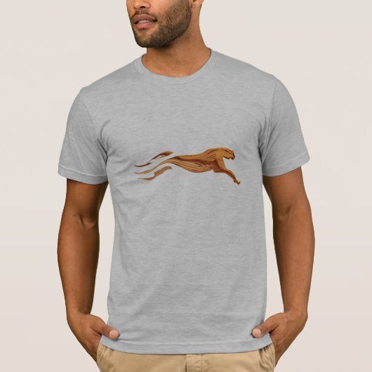 T-shirt Vitesse de guépard (Devant)