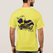 T-shirt Vitesse de Svensk Suède de bateau de Viking de (Dos)