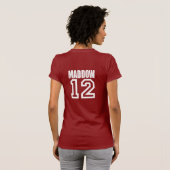 T-shirt Vitesse d'élection de MADDOW (Dos entier)