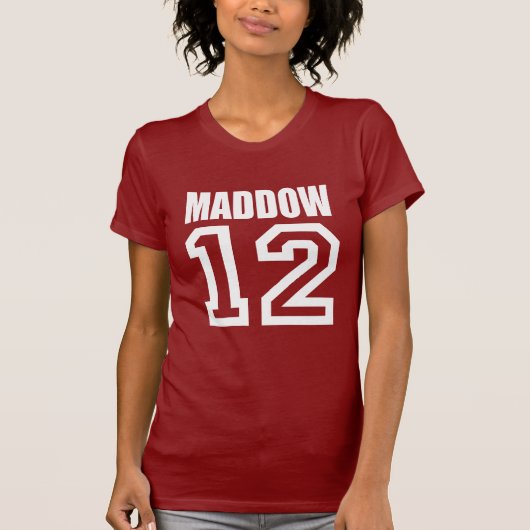T-shirt Vitesse d'élection de MADDOW (Devant)