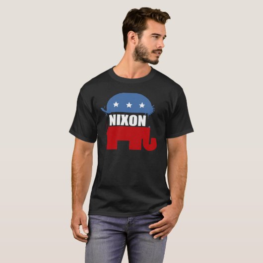 T-shirt Vitesse d'élection de RICHARD NIXON (Devant entier)
