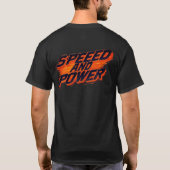 T-shirt "Vitesse et puissance" (Dos)