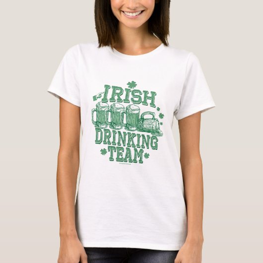 T-shirt Vitesse potable irlandaise d'équipe (Devant)