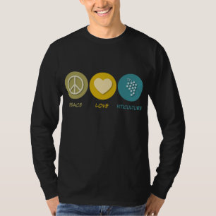 T-shirt Viticulture d'amour de paix