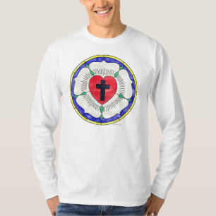 T-shirt Vitrail de la Rose de Luther