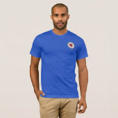 T-shirt Vitrail de la Rose de Luther (Devant entier)