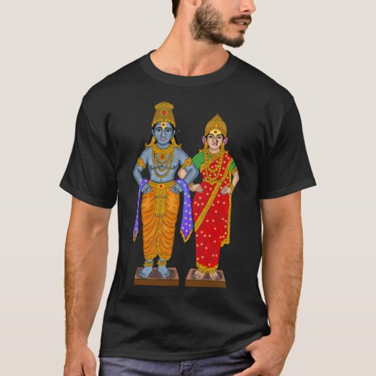 T-Shirt Vitthal Rukmini (Devant)