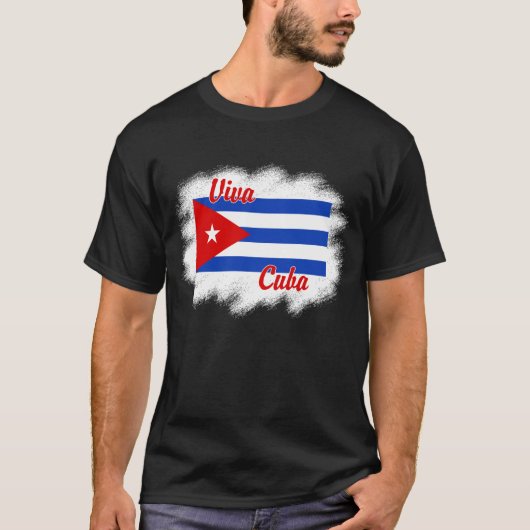 T-shirt Viva Cuba (Devant)