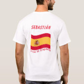 T-shirt Viva la España (Espagne) (Dos)