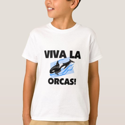 T-shirt Viva La Orcas (Devant)