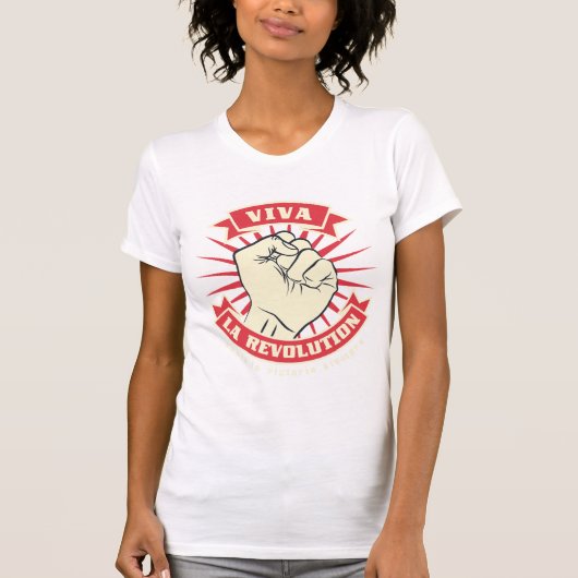 T-shirt Viva La Révolution (Devant)