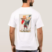 T-shirt Viva La Victory - Poster vintage (Dos)