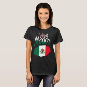 T-shirt Viva Mexica 16th September Independence Day Mexica (Devant entier)